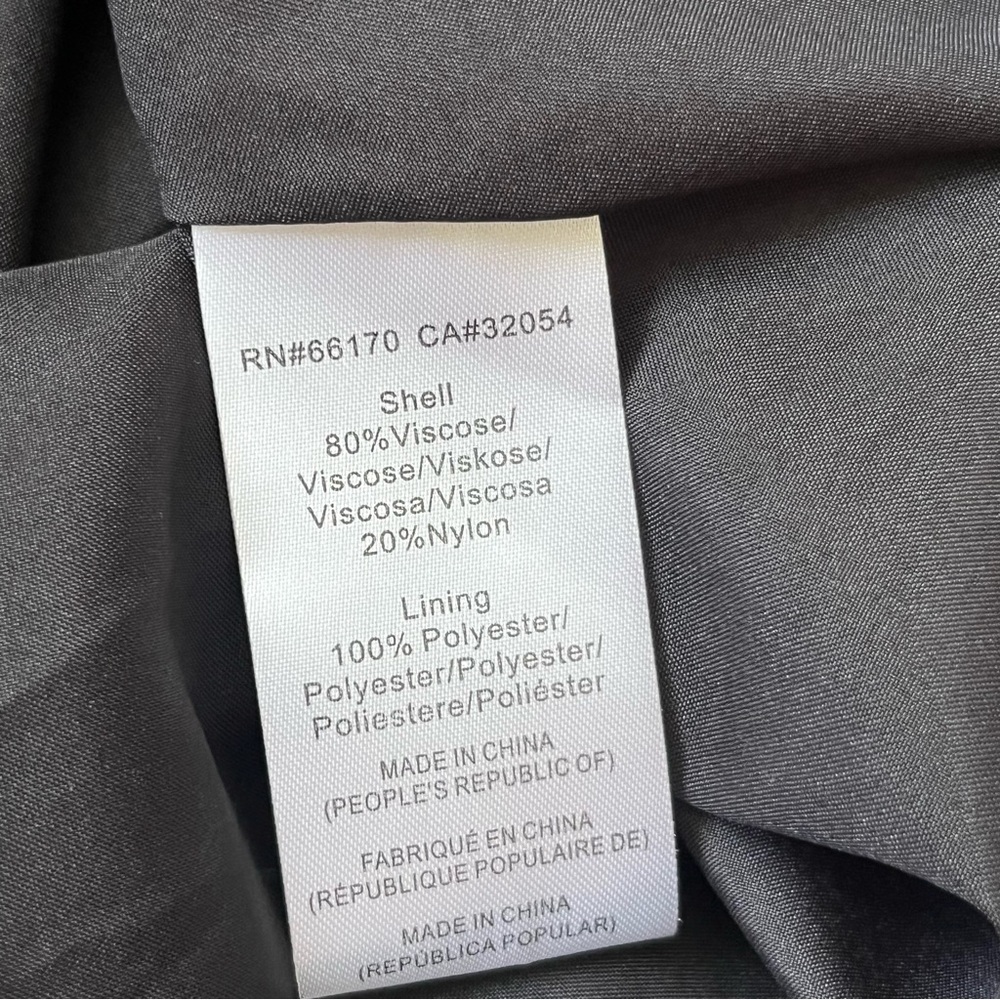 Anthropologie Hutch NWT Velvet Maxi Dress Size 4 Black White Polka Dot Strapless - Picture 15 of 16